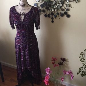 Express maxi purple dress